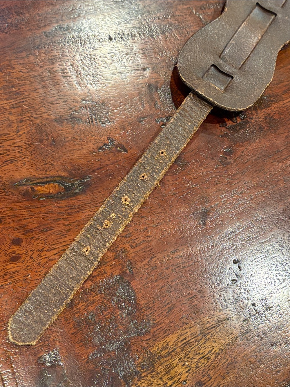Vintage Ralph Lauren 90s Western Wide Brown Leather Concho Belt size Large - Picture 13 of 15